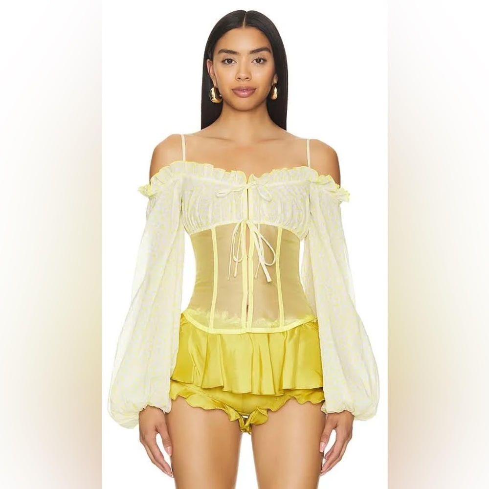Kim Shui bustier top size S